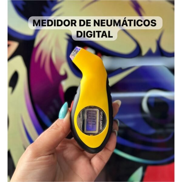 Medidor de neumaticos digital