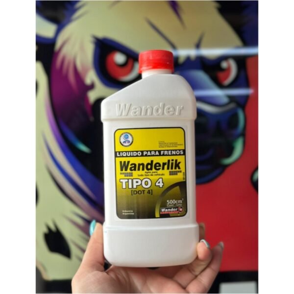 Liquido para frenos DOT 4 500cc